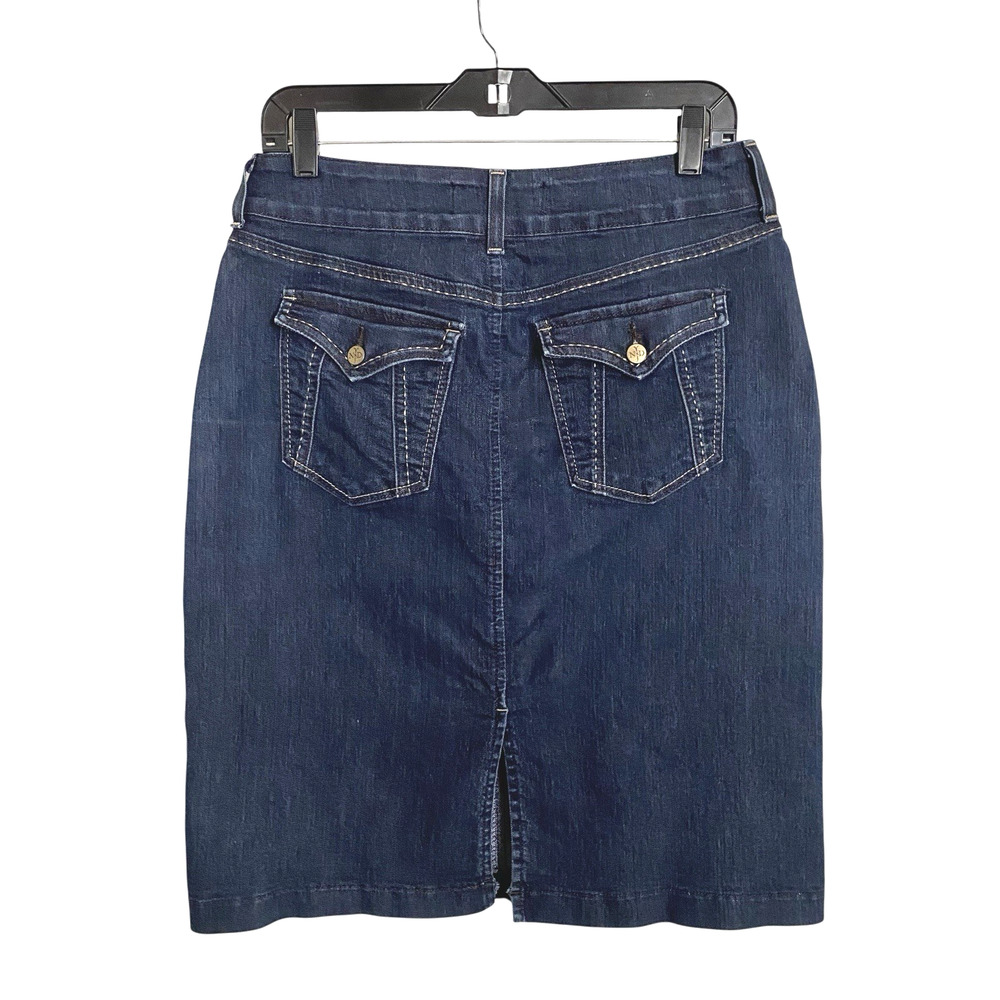 NYDJ Dark Blue Mini Skirt